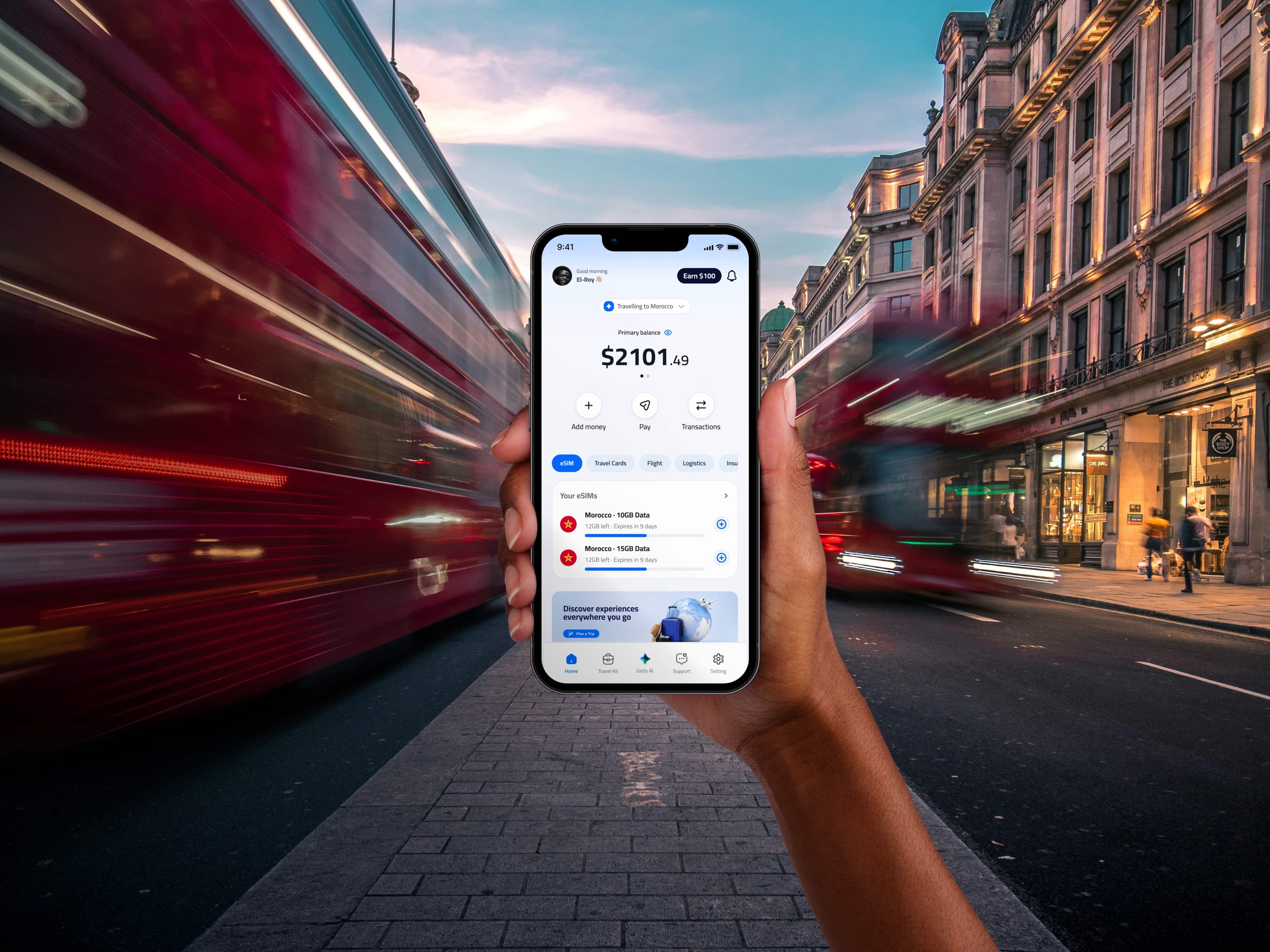 Global Wallet — One wallet. Works everywhere you go.